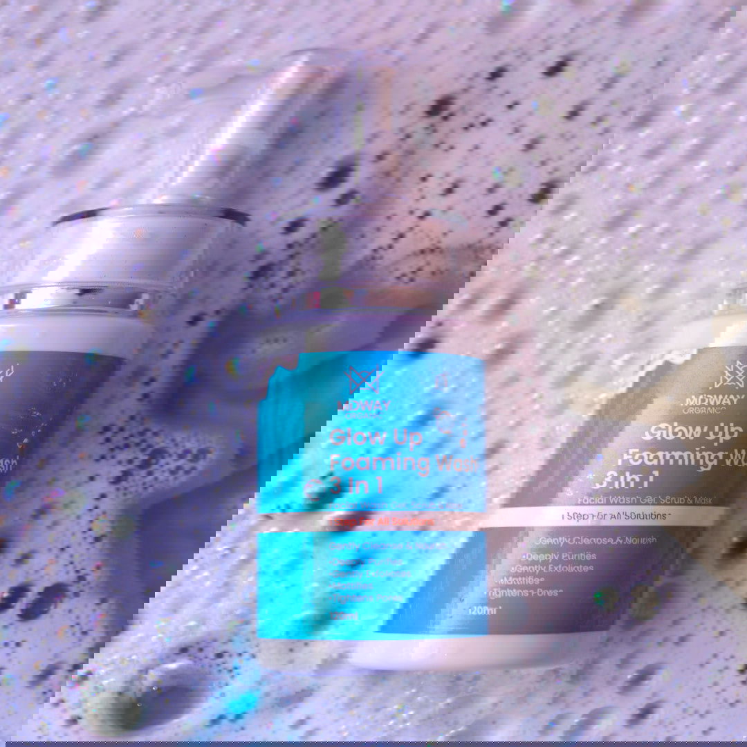 Glow Up Foaming Facewash - Midway Organic