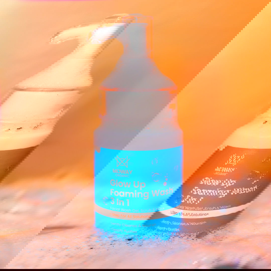 Glow Up Foaming Facewash - Midway Organic