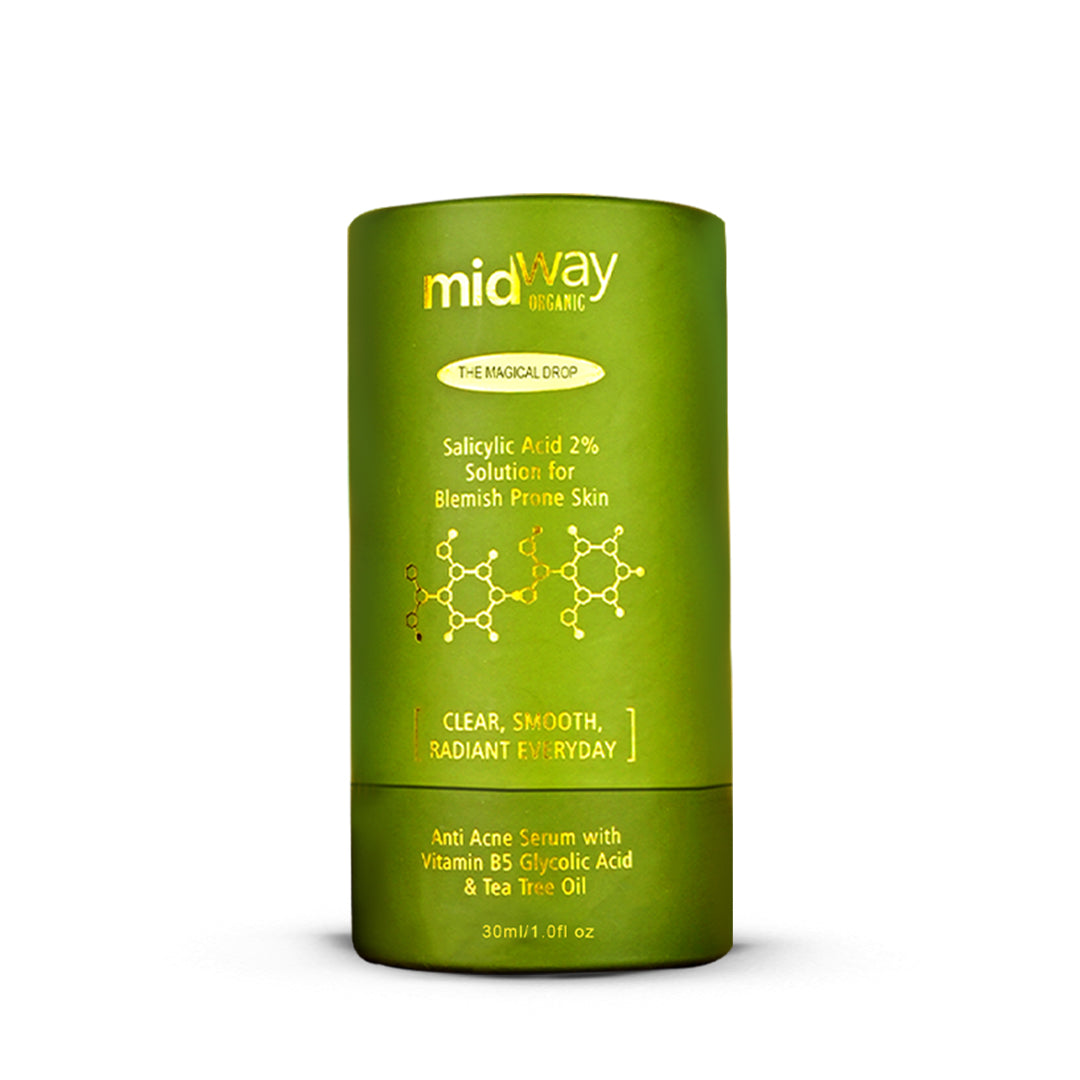Midway Organic Salicylic Acid Acne Serum packaging